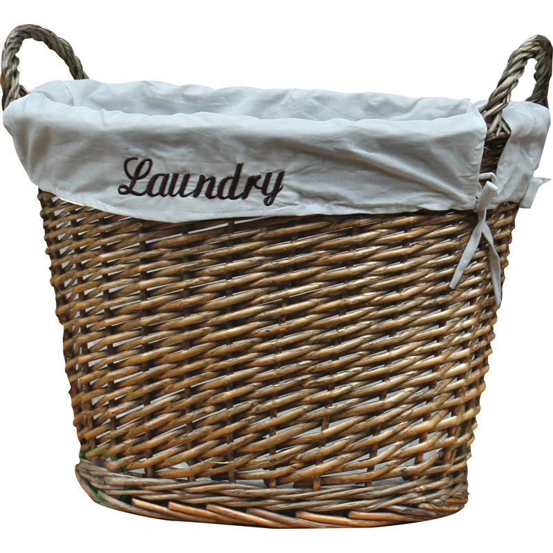 Wicker Laundry Basket & Reviews Joss & Main